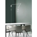Trio 200200131 fali lámpa Line 1x40W | E27 | IP20 - forgatható karok, kábelkapcsoló, fehér
