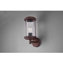 Trio 202360124 kerti fali lámpa Tanaro 1x40W | E27 | IP44 - rozsdabarnás patina