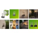 Philips 8721103104892 LED kültéri fali lámpa Nayl  | 4W integrált LED forrás | 840lm | 2700K | antracit