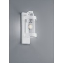Trio 204160131 kültéri fali lámpa Sambesi 1x28W | E27 | IP44 - alkonyérzékelő, fehér