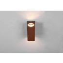 Trio 204269224 kültéri fali lámpa Roya 2x35W | GU10 | IP44 - rozsdamentes