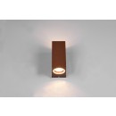 Trio 204269224 kültéri fali lámpa Roya 2x35W | GU10 | IP44 - rozsdamentes