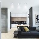 Rabalux 2056 mennyezetre szerelhető spotlámpa Kobald 1x25W | E27 - fehér