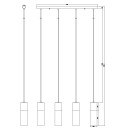 Globo 21000-4HN mennyezeti függőlámpa Annika 4x25W | E27