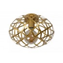 Lucide 21117/30/02 mennyezetre szerelhető lámpa Tungsten 1x40W | E27 - sárgaréz, szabályozható
