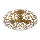 Lucide 21117/65/02 mennyezetre szerelhető lámpa Tungsten 3x60W | E27 - sárgaréz, szabályozható