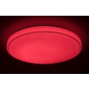 Rabalux 2118 LED mennyezeti lámpa Bruce 1x60W | 4800lm | 3000-6000K | RGB - szabályozható, távirányító, időzítő, éjszakai mód, csillaghatás, fehér