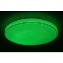 Rabalux 2118 LED mennyezeti lámpa Bruce 1x60W | 4800lm | 3000-6000K | RGB - szabályozható, távirányító, időzítő, éjszakai mód, csillaghatás, fehér