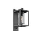 Trio 212069142 kültéri fali lámpa mozgásérzékelővel Lunga 1x40W | E27 | IP44 - antracit