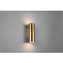 Trio 212400204 fali lámpa Marley 2x35W | GU10 - felső és alsó világítás, sárgaréz