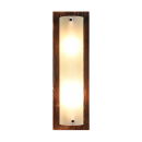 Trio 212600256 fali lámpa Pali 2x25W | E27 - fehér, fa