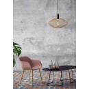Lucide 21423/45/02 mennyezeti függőlámpa Mesh 1x40W | E27 - Sárgaréz, szabályozható
