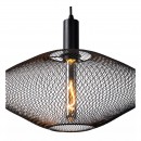 Lucide 21423/45/30 mennyezeti függőlámpa Mesh 1x40W | E27 - fekete, szabályozható