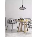 Lucide 21423/45/30 mennyezeti függőlámpa Mesh 1x40W | E27 - fekete, szabályozható