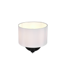 Trio 214470132 fali lámpa Cassio 1x40W | E27 - fekete, fehér
