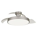 Philips 8721103096081 LED ventilátor világítással Atlas  | 35W integrált LED forrás | 4500lm | 2700-6500K | fényerőszabályzó | távirányítás | króm