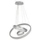 Rabalux 2230 LED mennyezeti függőlámpa Avalon 1x75W | 4730lm | 4000K - alumínium, fehér