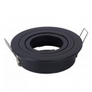Lucide 22954/01/30 süllyesztett spotlámpa Tube 1x50W | GU10 - fekete, állítható, szabályozható