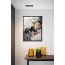 Lucide 22959/02/30 süllyeszthető spotlámpa Embed 2x50W | GU10 - fekete, állítható, szabályozható