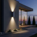 Ideal Lux 236841 kültéri spotlámpa Gun 2x35W | GU10 | IP44 - antracit