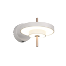 Trio T240270176 LED fali lámpa KEATON  | 10W integrált LED forrás | 1x1200lm | 2300+3000+4000K | Trio - SwitchDimmer | szürke
