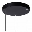 Lucide 24401/21/30 LED mennyezeti függőlámpa Tubule 3x7W | 3 x 644lm | 2700K - fekete