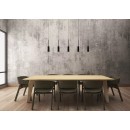 Lucide 24401/35/30 LED mennyezeti függőlámpa Tubule 5x1,4W | 600 lm | 2700K - fekete