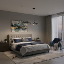 Ideális Lux 244648 függő mennyezeti spotcsillár Dynamite 6x28W | GU10 - matt sárgaréz