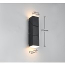 Trio T248510232 LED fali spotlámpa RAGLAN  | 2x4W integrált LED forrás | 400lm | 3000K