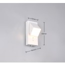 Trio T248570131 LED fali lámpa RAGLAN  | 4W integrált LED forrás | 400lm | 3000K