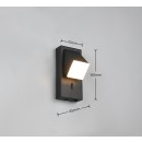 Trio T248570132 LED fali lámpa RAGLAN  | 4W integrált LED forrás | 400lm | 3000K