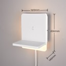 Trio T248670131 LED fali lámpa FAIRFIELD  | 9W integrált LED forrás | 950lm | 3000K