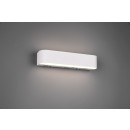 Trio 250810231 LED intelligens fali lámpa Adriana 1x5,5W | 450lm | 3000 - 6500K | IP20 | RGBW - szabályozható, világítási hőmérséklet beállítás, felső/alsó világítás, távirányító, WiZ technológia, memória funkció, fehér