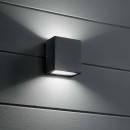Ideal Lux 250946 LED kültéri fali lámpa Argo 1x10W | 1200lm | 3000K | IP65 - antracit
