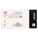 EMOS ZU320.12 LED mennyezeti függőlámpa HIGHBAY ASTER  | 200W integrált LED forrás | 36000lm | 4000K