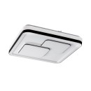 Rabalux 2604 LED mennyezeti lámpa Hecate 1x40W | 2970lm | 4000K - csillaghatás, fekete, fehér