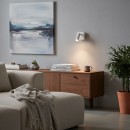 Ideal Lux 260648 LED fali lámpa Bean square 1x3,5W | 220lm | 3000K - kapcsoló a lámpán, fehér