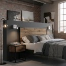 Ideal Lux 260648 LED fali lámpa Bean square 1x3,5W | 220lm | 3000K - kapcsoló a lámpán, fehér