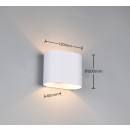 Trio T266100131 kültéri fali lámpa ALANI  | 5W G9 | fehér | fehér