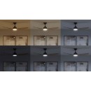 Philips 8721103096128 LED ventilátor világítással Olas  | 35W integrált LED forrás | 2650lm | 3000-6500K | fényerőszabályzó | távirányítás | fekete