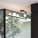 Ideal Lux 273631 süllyeszthető mennyezeti lámpa Birds pl5 5x15W | G9 - sárgaréz, fekete, fehér
