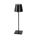 Lucide 27888/04/30 JUSTIN kültéri asztali lámpa LED 2,2W | 154lm | 3000K | IP54 - fekete, szabályozható