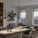 Ideal Lux 279770 LED mennyezeti függőlámpa Diesis sp 1x7W | 660lm | 3000K - fekete