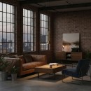 Ideal Lux 279794 LED mennyezeti függőlámpa Diesis sp 1x7W | 660lm | 3000K - sárgaréz