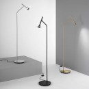 Ideal Lux 279800 LED állólámpa Diesis pt 1x7W | 660lm | 3000K - billenőkapcsoló, fekete