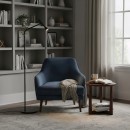 Ideal Lux 279800 LED állólámpa Diesis pt 1x7W | 660lm | 3000K - billenőkapcsoló, fekete