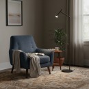 Ideal Lux 279800 LED állólámpa Diesis pt 1x7W | 660lm | 3000K - billenőkapcsoló, fekete