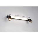 Trio T281470332 LED tükörmegvilágító fali lámpa ENRICO  | 7W integrált LED forrás | 620lm | 2300+3000+4000K