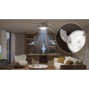 Philips 8721103096104 LED ventilátor világítással Bliss  | 35W integrált LED forrás | 4500lm | 2700-6500K | fényerőszabályzó | távirányítás | fehér
