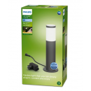 Philips 8719514477230 kerti oszloplámpa GardenLink 1x24W | 600lm | 2700K | IP44 - fekete